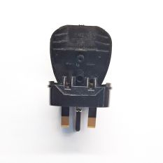 UK converterplug I15078S – 3A - Zwart - Steinhauer