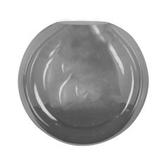 Zwarte smoke glazen bol I15215S Ø30 cm - Zwart - Glas - Steinhauer