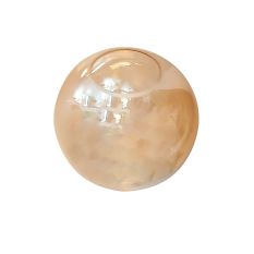 I15331S - 3497 glas kogel amber 25cm - Diverse kleuren - Glas - Steinhauer