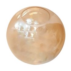 3498 glas kogel amber 30cm