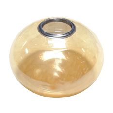 Amberkleurig glas I15386S – Ø22 cm - Amberkleurig - Glas - Steinhauer