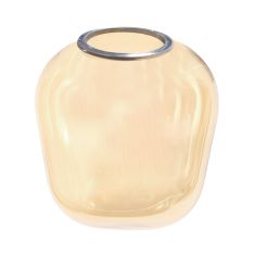 2683 glas 14xH14,3cm amber