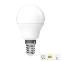 Led lichtbron I15401S met E14 fitting SMD, 4,9W, 2700K, 470 Lumen niet dimbaar - Wit - Glas - Steinhauer (foto 6)