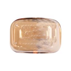Amberkleurig glas I15419S – Ø14 cm - Amberkleurig - Glas - Steinhauer