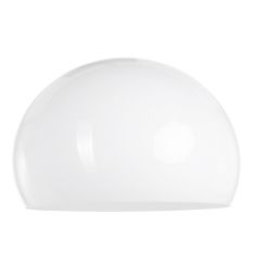 Wit kunststof lampenkap K10610S Ø38cm met E27 support. - Wit - Kunststof - Steinhauer