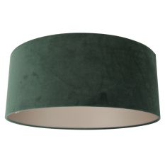 Groen velours lampenkap K1066VS ⌀50cm met E27 support. Greenwave - Groen - Textiel - Steinhauer