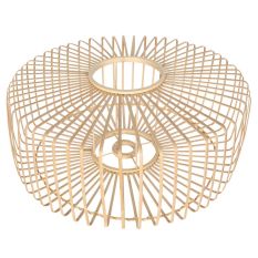 Abat-jour en bambou / bois naturel K2002BS ⌀60 cm avec support E27