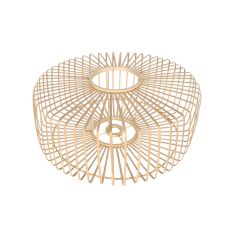 Abat-jour en bambou / bois naturel K2004BS ⌀40 cm avec support E27