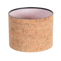 Abat-jour K3084FS Ø20cm - structure en liège naturel E27