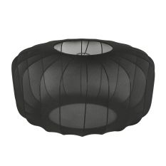 Shade K4193SS Ø60 - black fabric shade with soft shapes