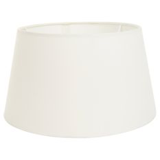 Lampenkap K58941S Ø30cm - warme linnen sfeermaker E27 - Creme - Linnen - Steinhauer