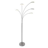 Moderne 5-flammige Stehlampe 1327ST – Stilvolle LED-Bogenlampe mit Dimmer