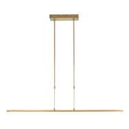 Gold-Colored Pendant Lamp Zelena 1482GO – 122cm Wide – Adjustable Light Color & Dimmable – 2500 Lumens