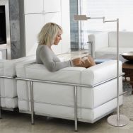 Floor lamp Retina 3083ST Steel, height adjustable