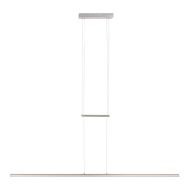 Hanging lamp Profilo 3318ST Steel 150 cm wide 2100 lumens