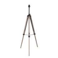 Vloerlamp Triek 3348ZW driepoot met E27 fitting zonder kap