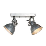 Spot Gearmetal 3673NI 2 lichts met 2x E27 fitting