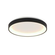 Deckenleuchte Ringlede 3690ZW Schwarz rund 28 cm dimmbar