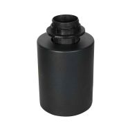 Zwart tafellampje / voetje Bloeba 4128ZW met E27 fitting