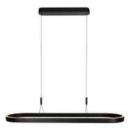 Suspension ovale noire Mykty 4205ZW – 120 cm de large, hauteur réglable avec Cable Lift