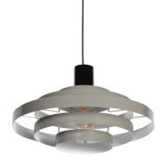 Grijze Hanglamp Halo Cirque 4217GR – Uniek Lichtspel met Elegante Metalen Ringen