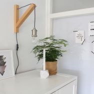 Wandlamp Dion 7787BE met aan/uit schakelaar in snoer