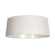 Lampschirm K2010SS – Cremefarbenes Leinen mit weißer Innenseite Ø48 cm