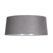 Lampschirm K2010RS – Graues Leinen mit weißer Innenseite Ø48 cm