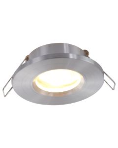 Inbouwspot Pélite Spot 2488ST stalen badkamerspot Ø10 cm - Staal - Elektronica, Kunststof, Metaal - Steinhauer