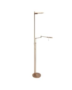 Bronskleurige vloerlamp Turound 2663BR lichtkleur instelbaar en dimbaar