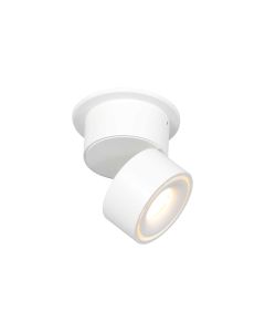 Weiß 1 Lichtpunkt Fez 2673W dimmbar, dreh- und neigbar