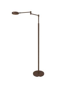 Vloerlamp Soleil accu 3515CA cacao met zwenkarm