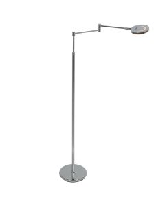 Soleil 3515CH vloerlamp – oplaadbaar LED-design in chroom