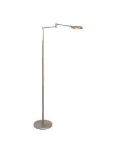 Vloerlamp Soleil accu 3515ST staal met zwenkarm - Staal - Elektronica, Kunststof, Metaal - Steinhauer (foto 2)