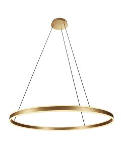 Deckenlampe Ringlux 3676GO goldene Deckenlampe mit LED Ring Ø100