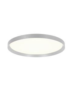 Plafonnier Acier Flady 3685ST Ø40 – Éclairage Haut et Bas