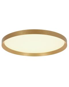 Plafondlamp Flady 3686GO goud Ø50 4600 Lumen - boven en onderlicht
