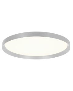 Plafonnier Acier Flady 3686ST Ø50 – 4600 Lumens – Éclairage Haut et Bas