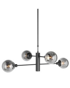 Hanging lamp Constellation 3804ZW Black with underlight