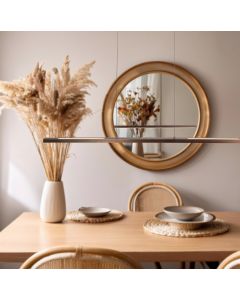 Bande 3994BR hanglamp bronzen design met touchdimmers en lift 114cm breed