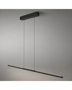 Deckenlampe Bande 3995ZW Schwarz 150cm breit mit Kabelaufzug