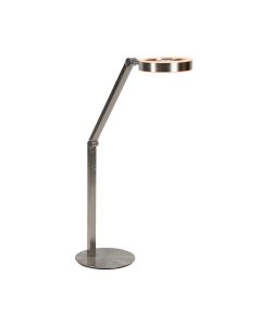 Ringlux 4139ST – élégante lampe de table avec lumière chaleureuse et acier élégant