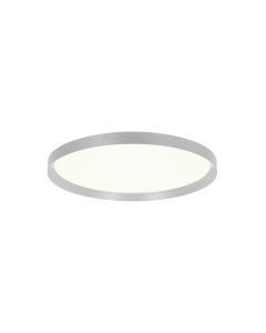 Plafondlamp Flady 4367ST staal Ø30 2000 Lumen