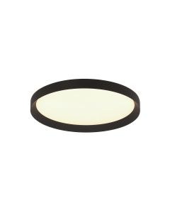 Plafondlamp Flady 4367ZW zwart Ø30 2000 Lumen