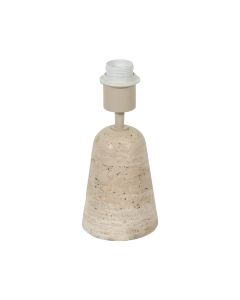 Travino 4402CR table lamp made of travertine in compact size