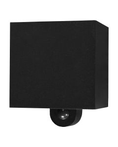 Zwarte buitenwandlamp Logan Rechargeable 4986ZW LED met sensor