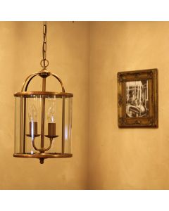 Hanglamp Pimpernel 5971BR brons met helder glas Ø23 cm - Brons - Elektronica, Glas, Metaal - Steinhauer