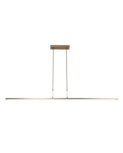 Hanglamp Zelena 7971BR bronzen LED lamp met regelbaar licht - Brons - Elektronica, Kunststof, Metaal - Steinhauer