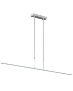 Hanglamp Zelena 7971ST stalen LED lamp met regelbaar licht - Staal - Elektronica, Kunststof, Metaal - Steinhauer