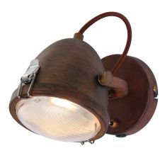 Wandleuchte Paco 1311B Braun